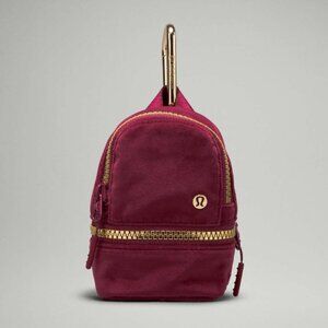 CITY ADVENTURER BACKPACK NANO *VELOUR
